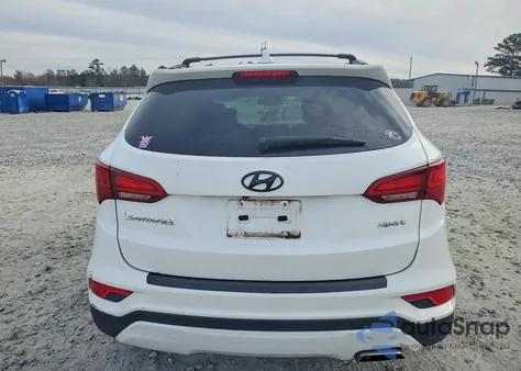 2017 Hyundai Santa Fe Sport из США, поврежденный, VIN 5NMZU3LBXHH028846